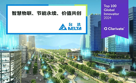 連續(xù)三年入選！臺達(dá)再登全球百強創(chuàng)新機(jī)構(gòu)